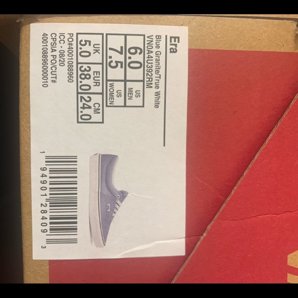 Vans Era Brand New In Box - Picture 6 of 8